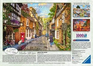 Ravensburger Puzzle Meadow Hill Lane 1000p 16915 hinta ja tiedot | Palapelit | hobbyhall.fi