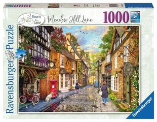 Ravensburger Puzzle Meadow Hill Lane 1000p 16915 hinta ja tiedot | Palapelit | hobbyhall.fi