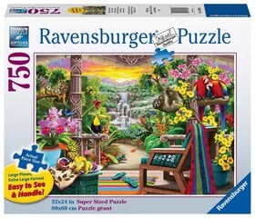 Ravensburger Puzzle Tropical Retreat 750PLF 16802 hinta ja tiedot | Palapelit | hobbyhall.fi