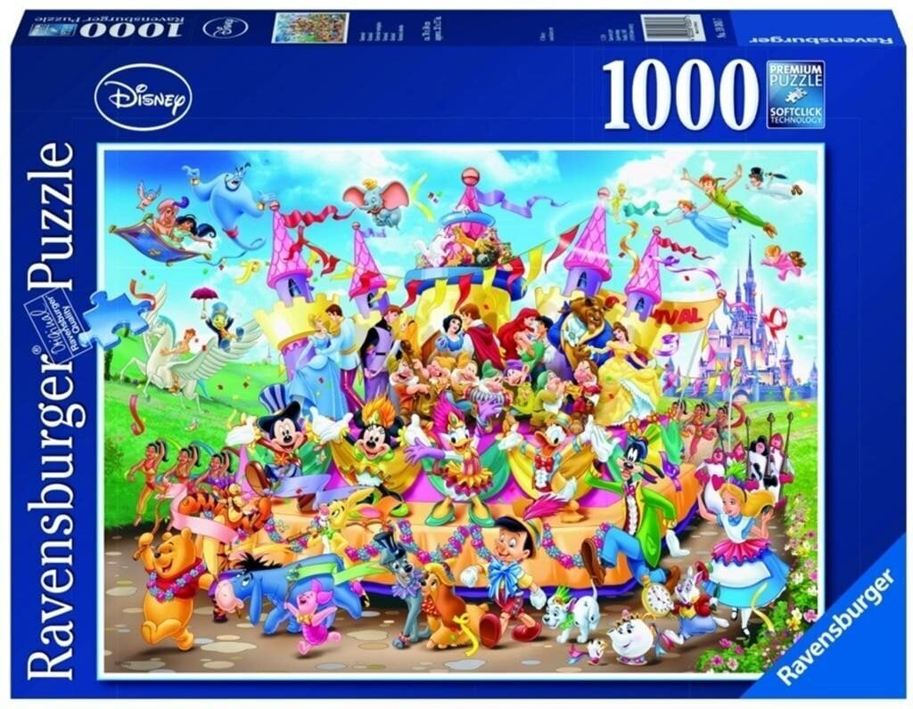 Ravensburger Puzzle Disney & Pixar -lelukauppa 16734 hinta ja tiedot | Palapelit | hobbyhall.fi