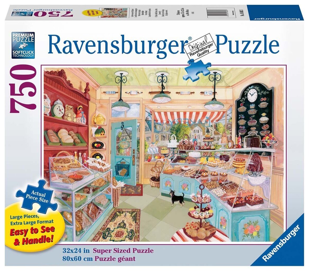 Ravensburger Puzzle Corner Bakery 750PLF 16803 hinta ja tiedot | Palapelit | hobbyhall.fi