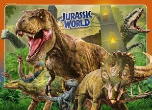 Ravensburger Puzzle Jurassic World Bumper Pack 4X100PC 5619 hinta ja tiedot | Palapelit | hobbyhall.fi