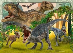 Ravensburger Puzzle Jurassic World Bumper Pack 4X100PC 5619 hinta ja tiedot | Palapelit | hobbyhall.fi