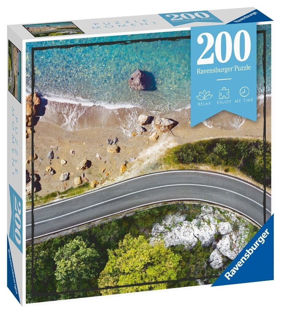 Ravensburger Puzzle Beachroad 200p 13306 hinta ja tiedot | Palapelit | hobbyhall.fi