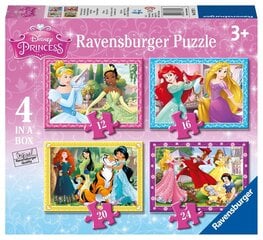 Ravensburger Puzzle DPR: Disney Princes 12/16/20/24P 7397 hinta ja tiedot | Palapelit | hobbyhall.fi