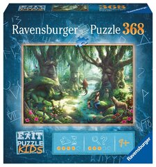 Ravensburger Puzzle Exit Kids: Magic Wald 368P 12955 hinta ja tiedot | Palapelit | hobbyhall.fi