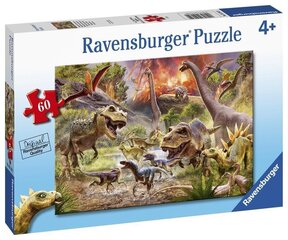 Ravensburger Puzzle Dinosaur Dash 60p 5164 hinta ja tiedot | Palapelit | hobbyhall.fi