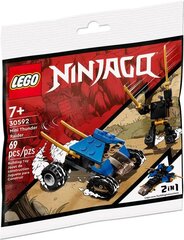 Ninjago Blocks 30592 Miniature Thunderbolt Ajoneuvo hinta ja tiedot | LEGOT ja rakennuslelut | hobbyhall.fi