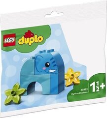 Pehmusteet DUPLO 30333 Ensimmäinen norsu hinta ja tiedot | LEGOT ja rakennuslelut | hobbyhall.fi