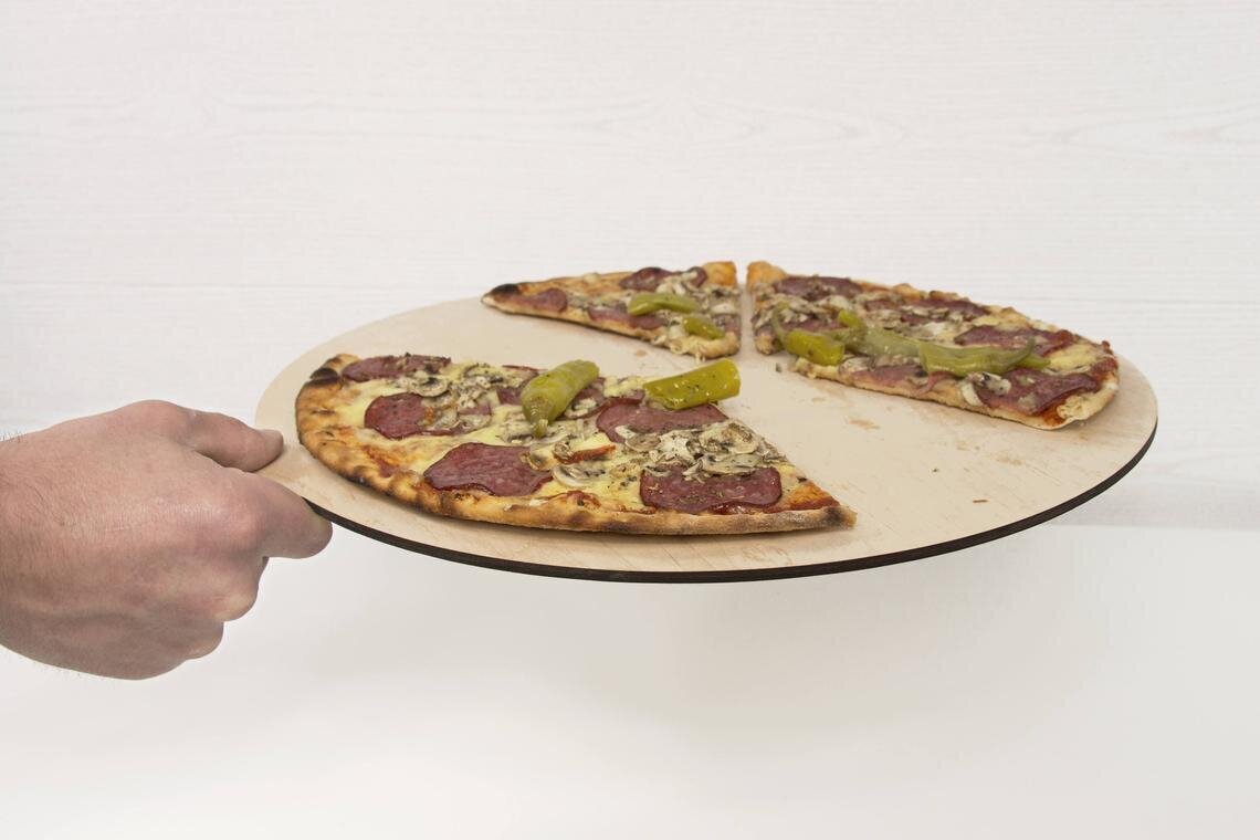 Promo Design puinen pizzaleikkuulauta hinta ja tiedot | Leikkuulaudat | hobbyhall.fi
