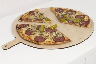 Promo Design puinen pizzaleikkuulauta hinta ja tiedot | Leikkuulaudat | hobbyhall.fi