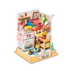 Rolife Taste Life Kitchen DIY Miniature House DS015 hinta ja tiedot | LEGOT ja rakennuslelut | hobbyhall.fi