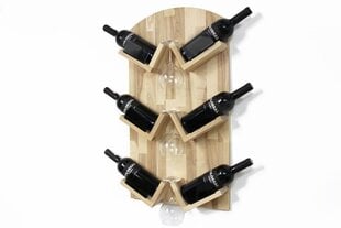 Puinen PromiDesign viinipulloteline hinta ja tiedot | Keittiövälineet | hobbyhall.fi