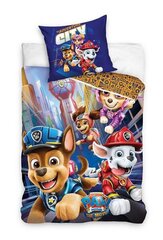 Vuodevaatesetti Paw Patrol 150 x 210 cm, tyynyliina 50 x 60 cm hinta ja tiedot | Vuodevaatteet lapsille | hobbyhall.fi