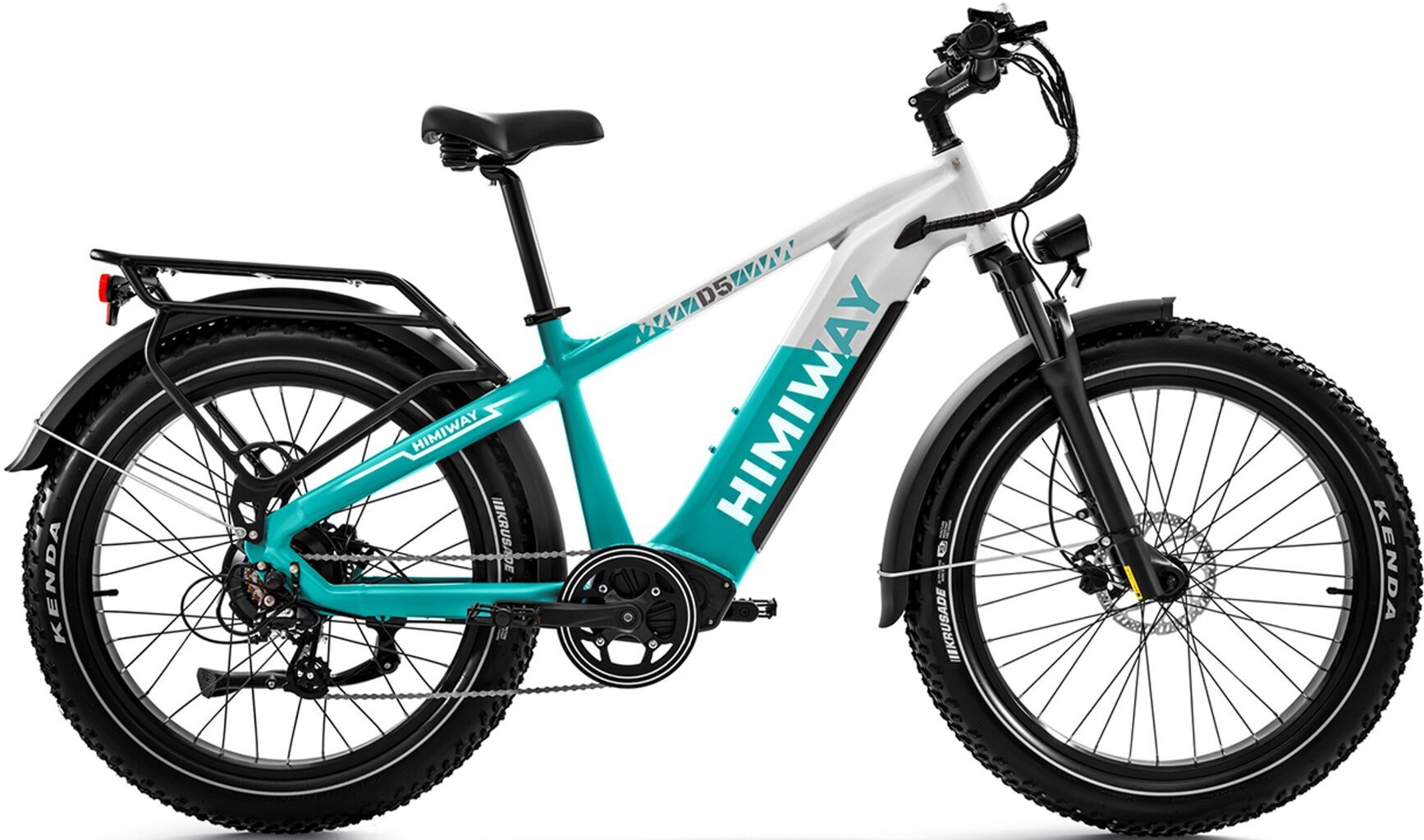 Sähköpyörä Himiway Cruiser Step-Thru 26", valkoinen, 250W, 17,5Ah LG hinta ja tiedot | Sähköpyörät | hobbyhall.fi