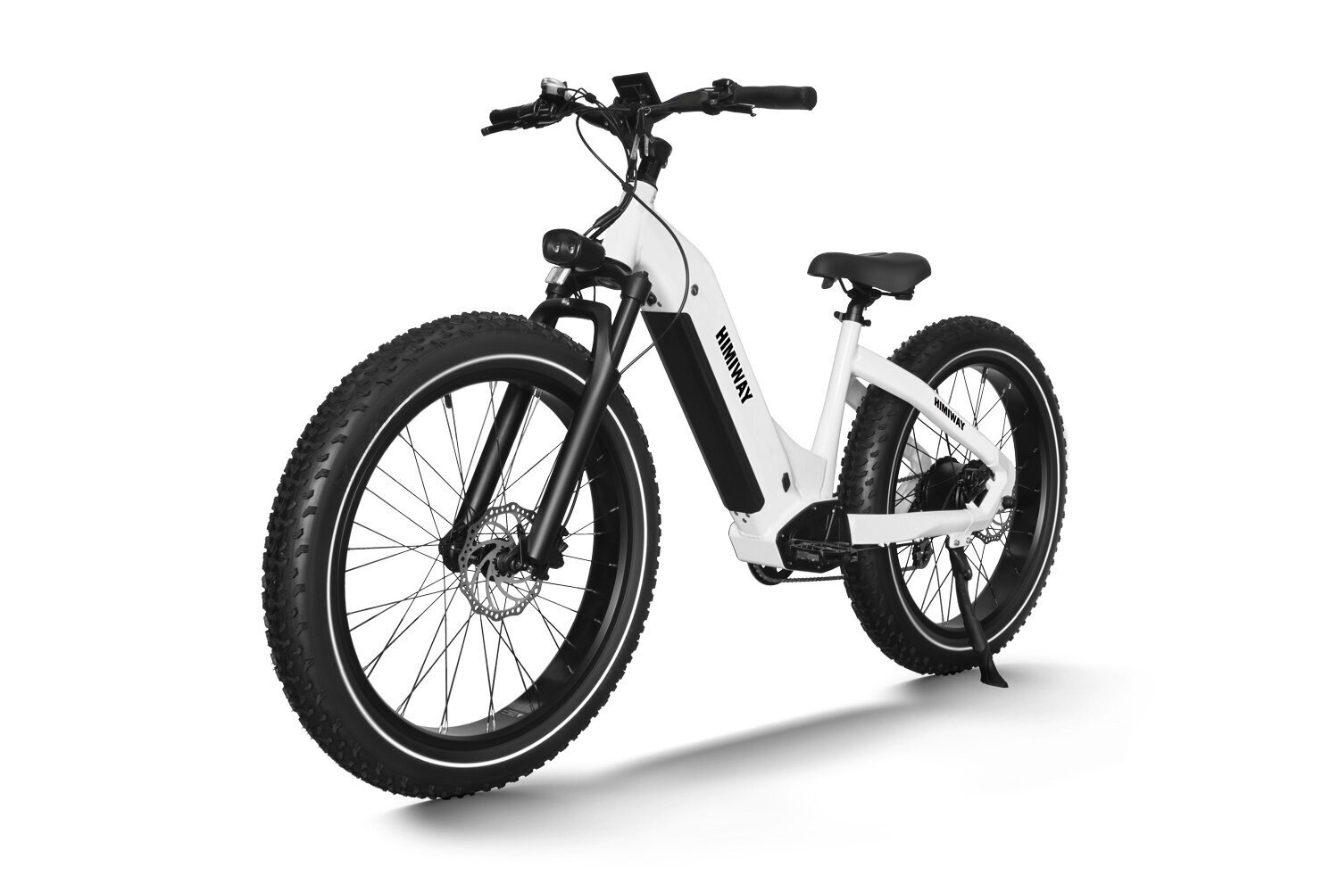 Sähköpyörä Himiway Cruiser Step-Thru 26", valkoinen, 250W, 17,5Ah LG hinta ja tiedot | Sähköpyörät | hobbyhall.fi