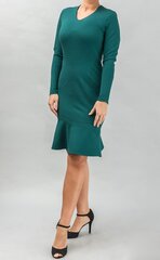 Smaragdin värinen mekko hinta ja tiedot | Mekot | hobbyhall.fi