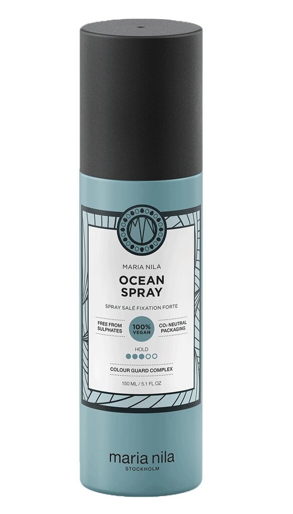 Hiusspray muotoiluun ja kiinnitykseen Maria Nila Ocean Spray, 150 ml hinta ja tiedot | Kampaamotuotteet | hobbyhall.fi