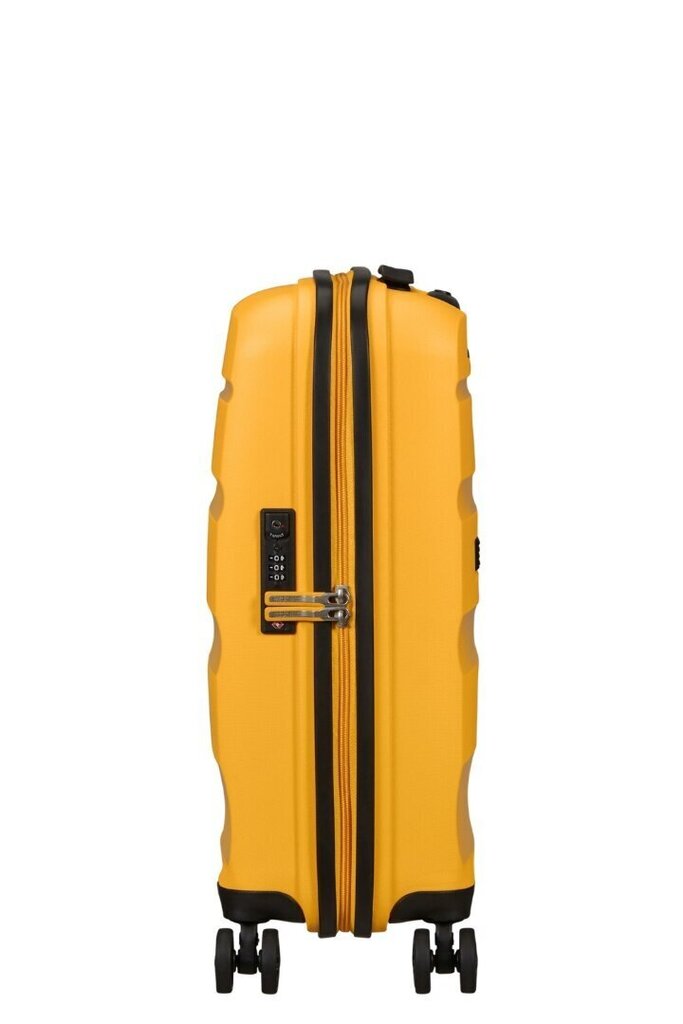 American Tourister lentolaukku Bon Air DLX Spinner Expandable 55cm, keltainen hinta ja tiedot | Matkalaukut ja -kassit | hobbyhall.fi