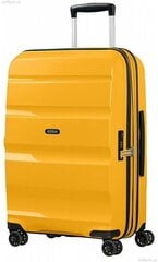 American Tourister keskikokoinen matkalaukku Bon Air DLX Spinner Expandable 66cm, keltainen hinta ja tiedot | American Tourister Koulutarvikkeet | hobbyhall.fi