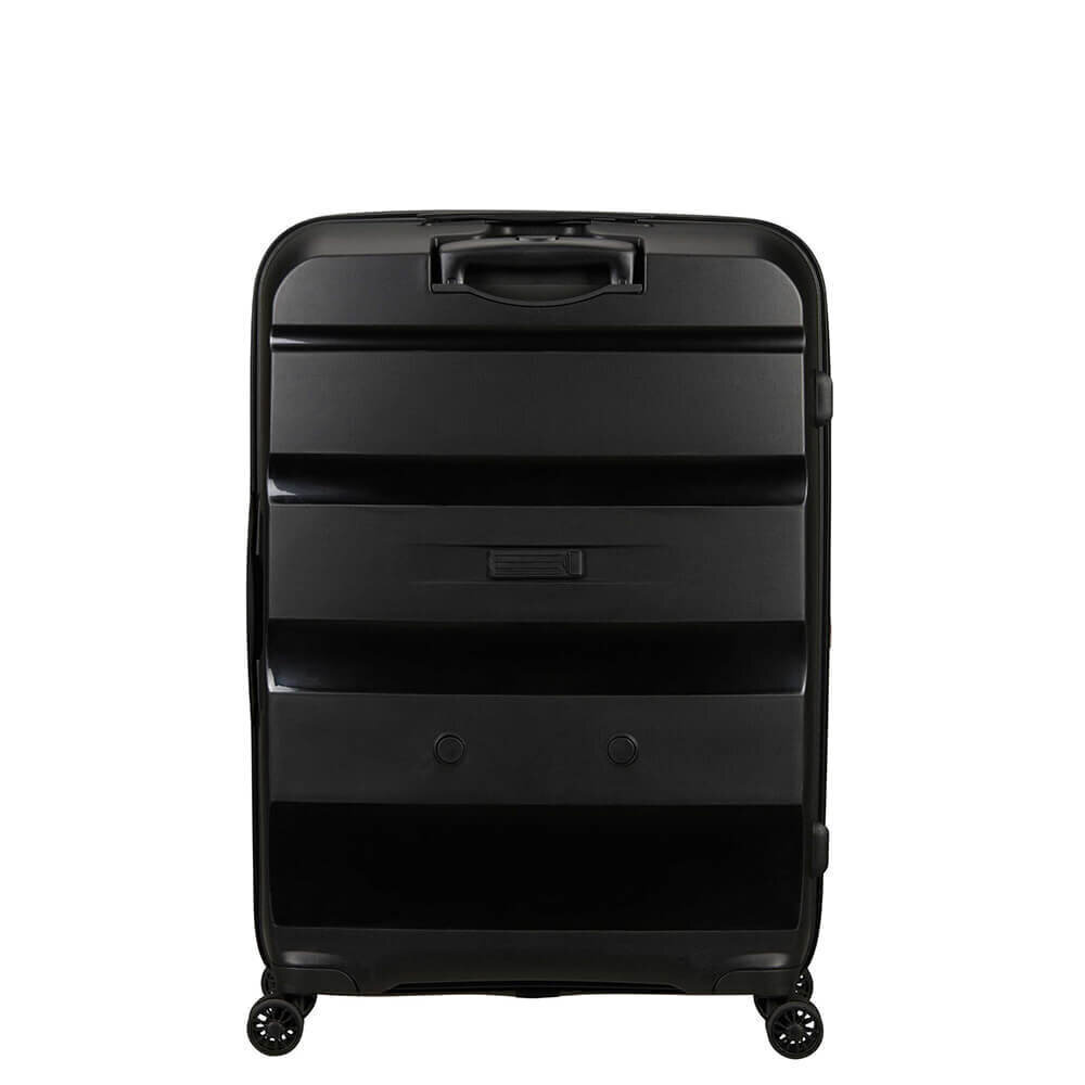 American Tourister keskikokoinen matkalaukku Bon Air DLX Spinner Expandable 66cm, musta hinta ja tiedot | Matkalaukut ja matkakassit | hobbyhall.fi