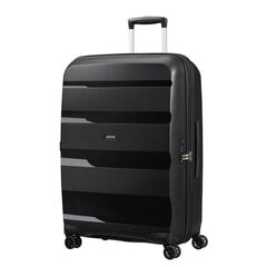 American Tourister keskikokoinen matkalaukku Bon Air DLX Spinner Expandable 66cm, musta hinta ja tiedot | Matkalaukut ja -kassit | hobbyhall.fi