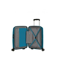 American Tourister lentolaukku Bon Air DLX Spinner Expandable 55cm, sininen hinta ja tiedot | Matkalaukut ja -kassit | hobbyhall.fi