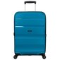 American Tourister keskikokoinen matkalaukku Bon Air DLX Spinner Expandable 66cm, sininen hinta ja tiedot | Matkalaukut ja -kassit | hobbyhall.fi