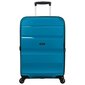 American Tourister keskikokoinen matkalaukku Bon Air DLX Spinner Expandable 66cm, sininen hinta ja tiedot | Matkalaukut ja matkakassit | hobbyhall.fi