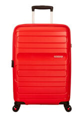 American Tourister keskikokoinen matkalaukku Sunside Spinner 68 Exp, punainen hinta ja tiedot | Matkalaukut ja matkakassit | hobbyhall.fi