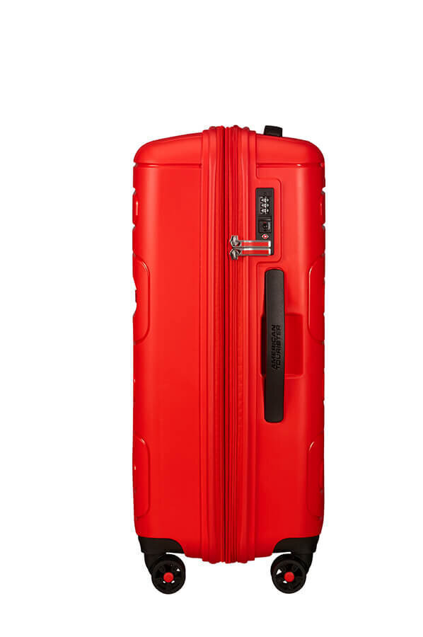 American Tourister keskikokoinen matkalaukku Sunside Spinner 68 Exp, punainen hinta ja tiedot | Matkalaukut ja matkakassit | hobbyhall.fi