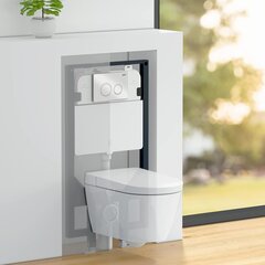 Huuhtelu seinään asennettaviin R&T-wc-istuimiin, valkoinen/musta hinta ja tiedot | WC-istuimen lisätarvikkeet | hobbyhall.fi