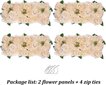 Keinotekoiset ruusut BLOSMON, 4kpl, pinkki hinta ja tiedot | Keinotekoiset kukat | hobbyhall.fi
