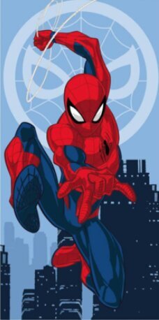 Pyyhe Spiderman Jump 03 70x140cm hinta ja tiedot | Pyyhkeet | hobbyhall.fi