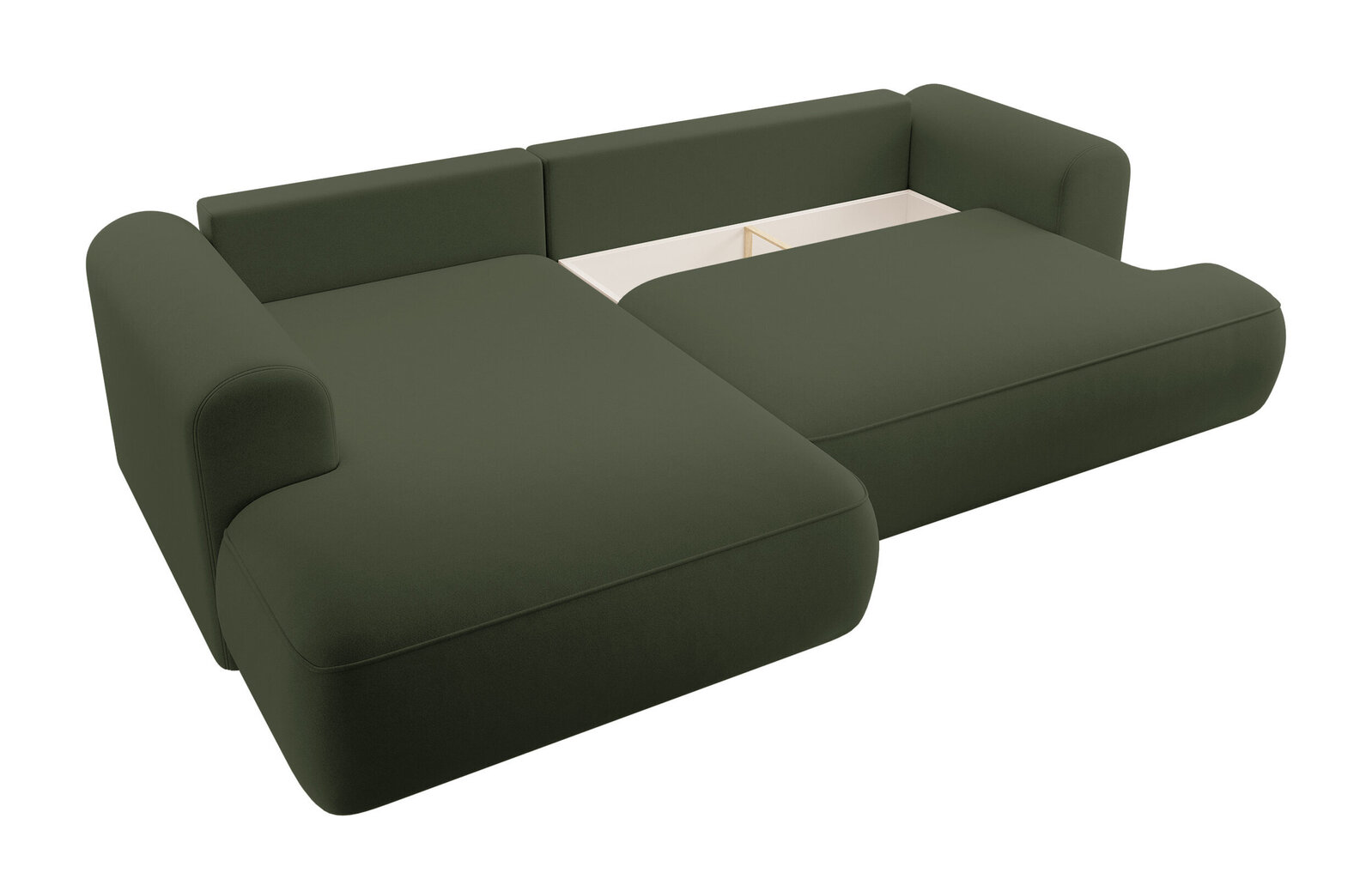 Kairinė kampinė sofa Selsey Ovo L, žalia hinta ja tiedot | Kulmasohvat ja divaanisohvat | hobbyhall.fi