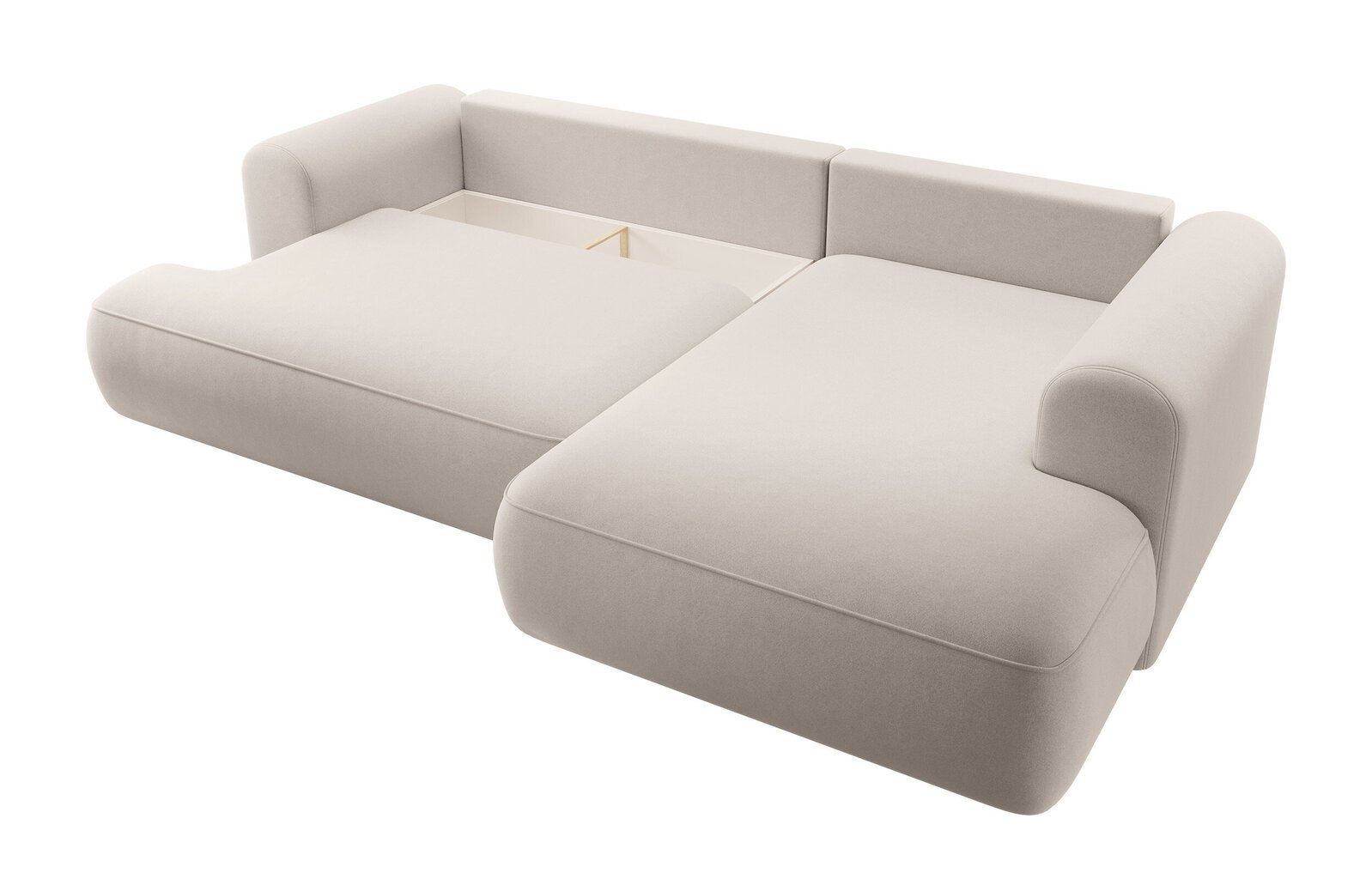 Dešininė kampinė sofa Selsey Ovo L, smėlio hinta ja tiedot | Kulmasohvat ja divaanisohvat | hobbyhall.fi