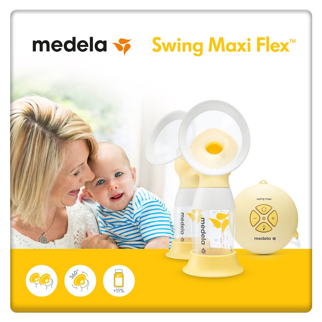 Sähköinen rintapumppu Medela Swing Maxi Flex hinta ja tiedot | Rintapumput | hobbyhall.fi