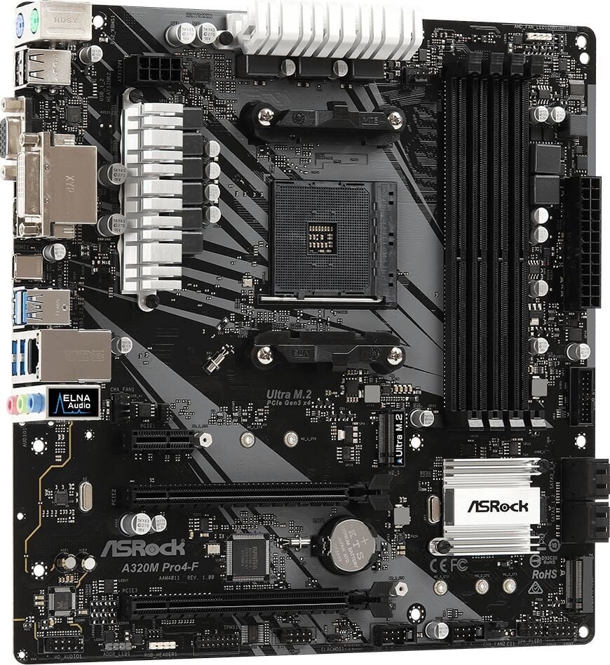 ASRock 90-MXBAA0-A0UAYZ hinta ja tiedot | Emolevyt | hobbyhall.fi