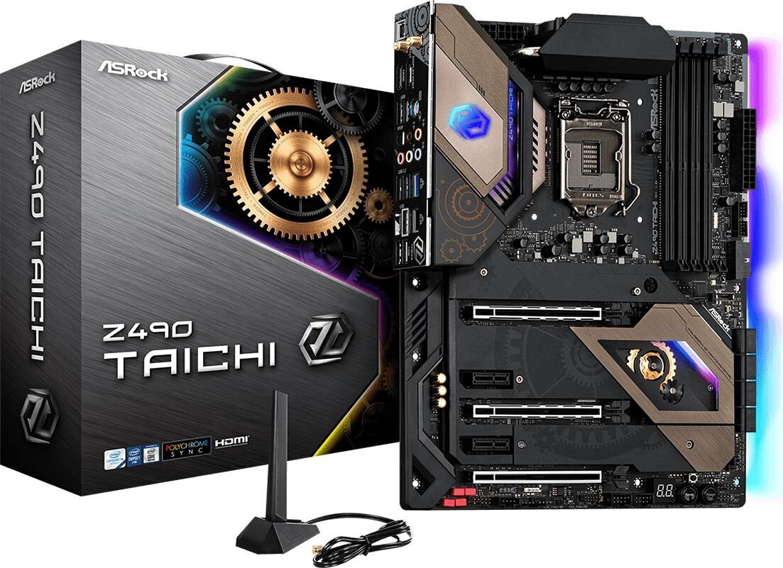 ASRock Z490 TAICHI hinta ja tiedot | Emolevyt | hobbyhall.fi