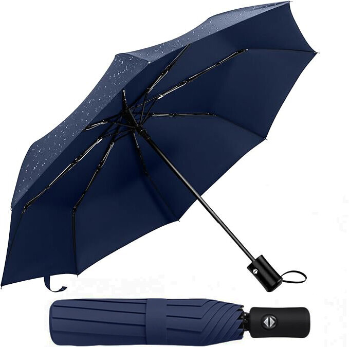 Automaattinen sateenvarjo Need 4You, sininen hinta ja tiedot | Miesten sateenvarjot | hobbyhall.fi