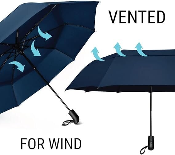 Automaattinen sateenvarjo Need 4You, sininen hinta ja tiedot | Miesten sateenvarjot | hobbyhall.fi