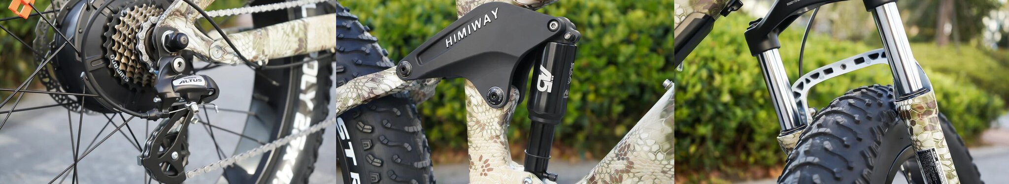 Sähköpyörä Himiway Cobra 26", musta, 250W, 20Ah LG hinta ja tiedot | Sähköpyörät | hobbyhall.fi
