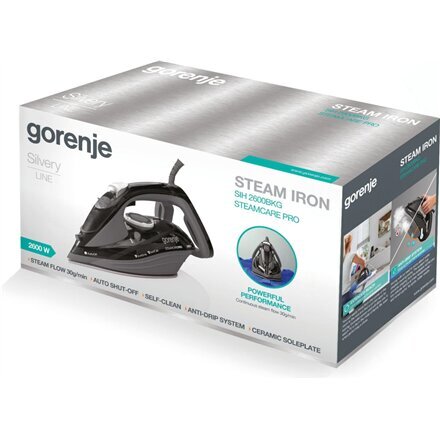 Gorenje SIH2600BKG hinta ja tiedot | Silityskeskukset | hobbyhall.fi