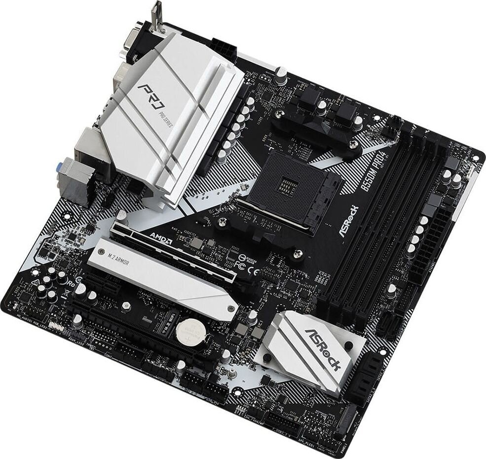 ASRock B550M PRO4 emolevy hinta ja tiedot | Emolevyt | hobbyhall.fi