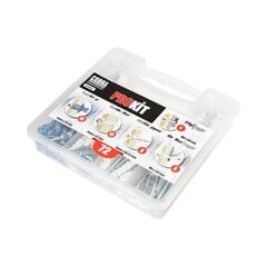 Cobra Fixings ProKit - kattava paketti kiinnikkeitä 72kpl hinta ja tiedot | Kiinnitystarvikkeet | hobbyhall.fi