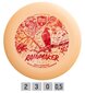 Frisbeegolfkiekko Discmania Putter D-Line Flex 3 Rainmaker, oranssi hinta ja tiedot | Frisbeegolf | hobbyhall.fi