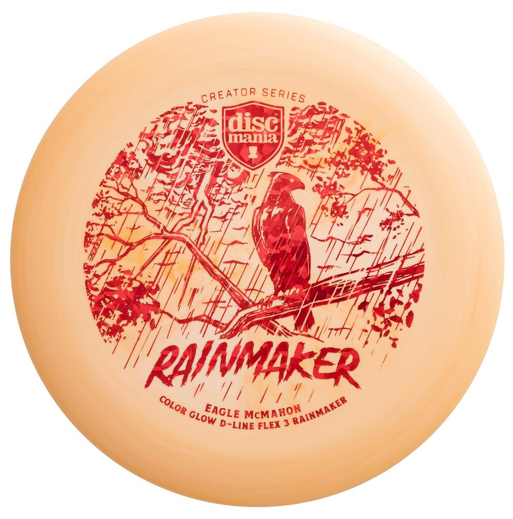 Frisbeegolfkiekko Discmania Putter D-Line Flex 3 Rainmaker, oranssi hinta ja tiedot | Frisbeegolf | hobbyhall.fi