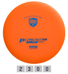 Frisbeegolfkiekko Discmania D-Line P1 Flex 2, oranssi hinta ja tiedot | Frisbeegolf | hobbyhall.fi