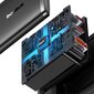 BASEUS charger 2x Type-C + USB 65W Cube Pro black P10152301113-00 hinta ja tiedot | Puhelimen laturit | hobbyhall.fi