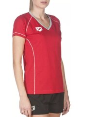 Naisten T-paita Arena Team Line, punainen hinta ja tiedot | Arena Naisten vaatteet | hobbyhall.fi